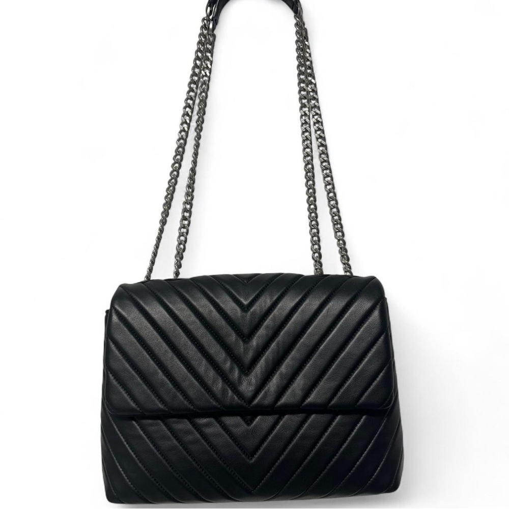 Quince Italian Leather Quilted Convertible Shoulder Bag
